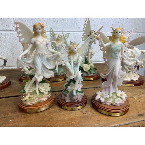 208 - Large collection of Limited Edition Secret Fairies figurines