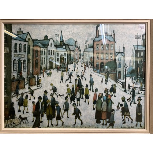 558 - L.S. Lowry print 