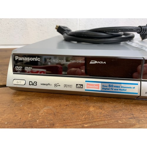 178 - Panasonic DMR-EH60D DVD Recorder with Manual