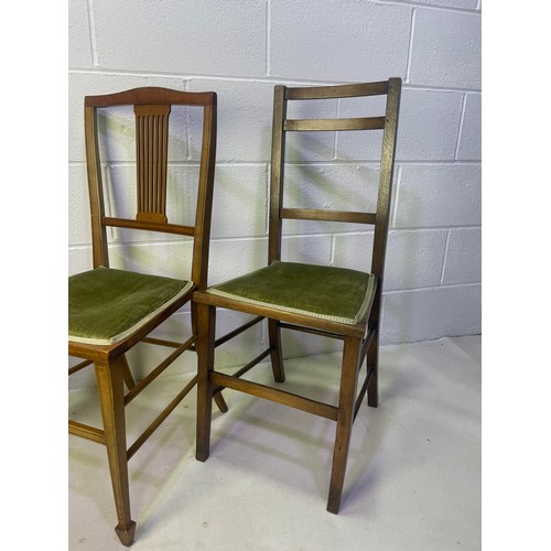 100 - Three Antique Edwardian Chairs