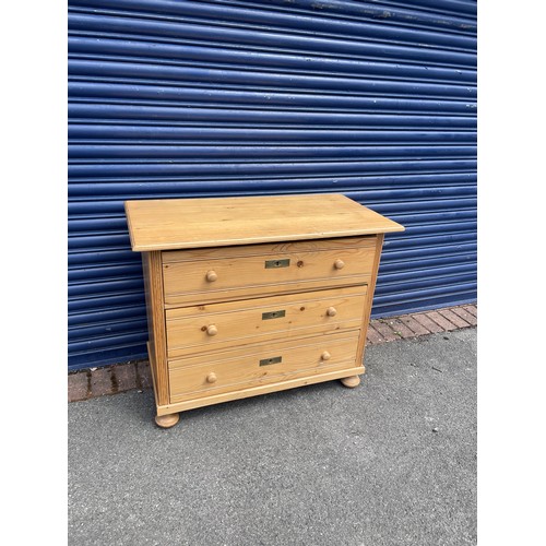 105 - Vintage Pine Chest of Drawers