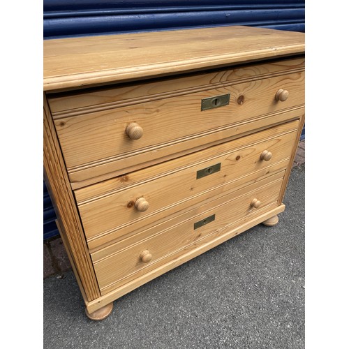 105 - Vintage Pine Chest of Drawers