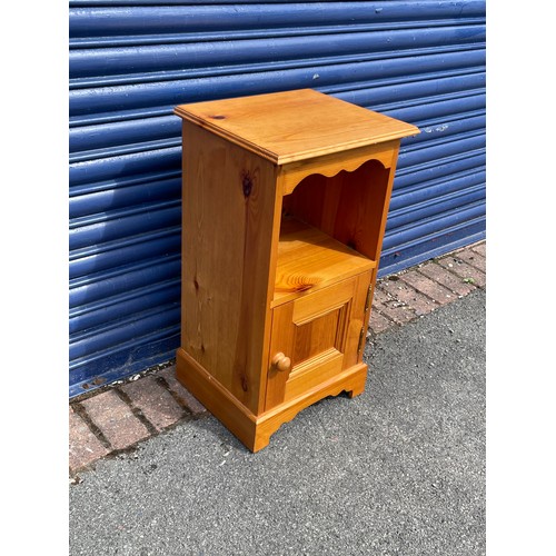 113 - Pine Bedside Table