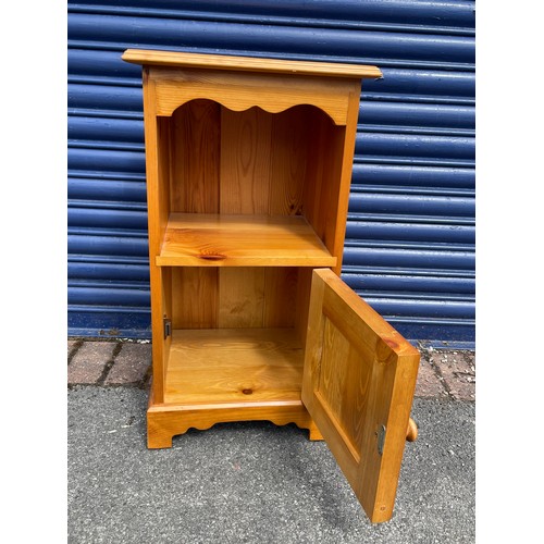 113 - Pine Bedside Table