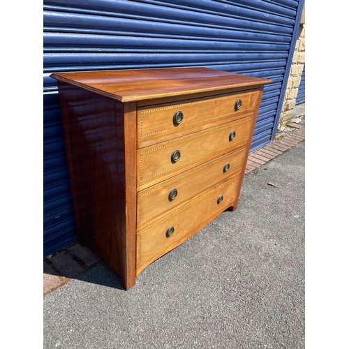 139 - Antique Regency Style Chest Of Drawers