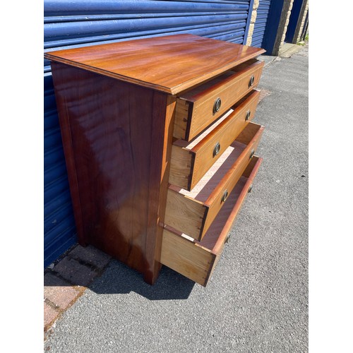 139 - Antique Regency Style Chest Of Drawers