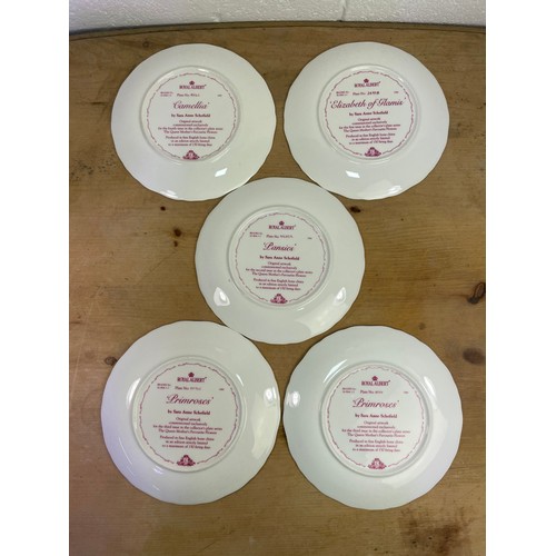 169 - 5 Royal Albert Limited Edition Picture Plates