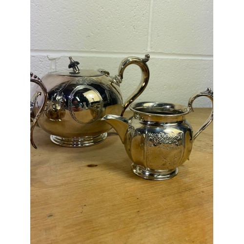 322 - Quality Silver Plate Tea Service