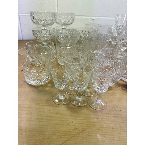 360 - Large Collection of Quality Lead Crystal Glassware