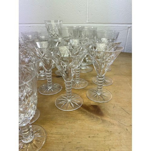 360 - Large Collection of Quality Lead Crystal Glassware