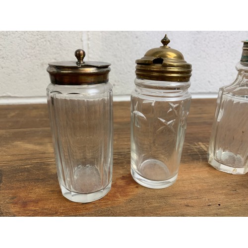 190 - Vintage and Antique scent/cruet type bottles