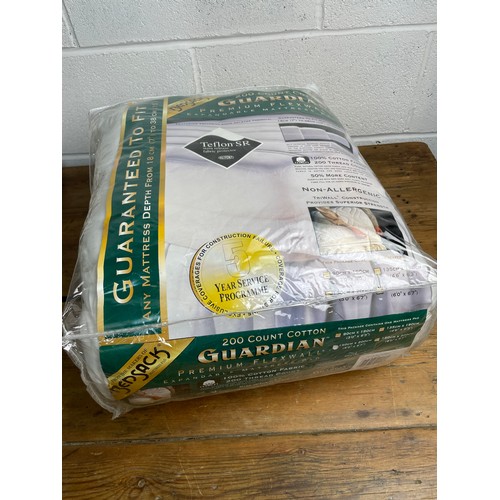 68 - King Size Guardian Mattress Protector New