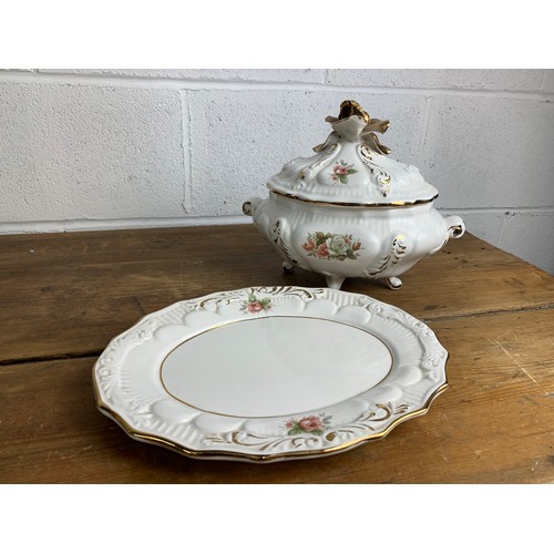 449 - Large Italian Tureen and Charger - Little Italy