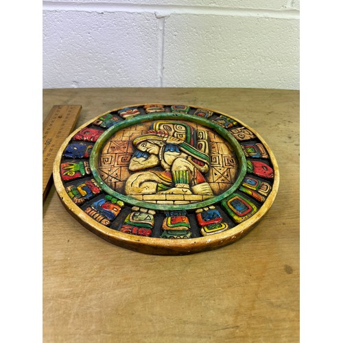 465 - Vintage Mexican Wall Plaque