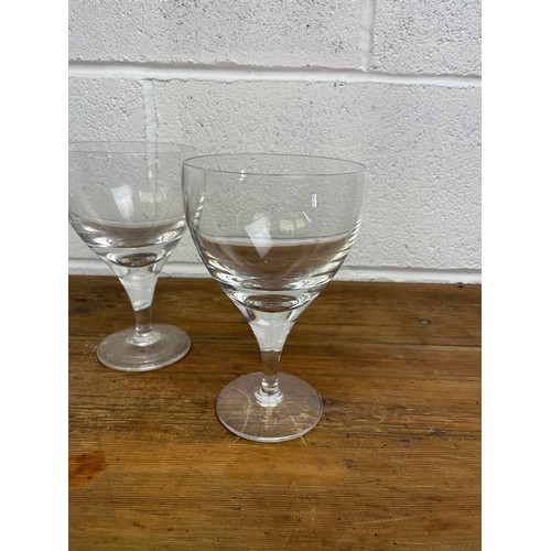 483 - Quality Modern Crystal Wine Goblets