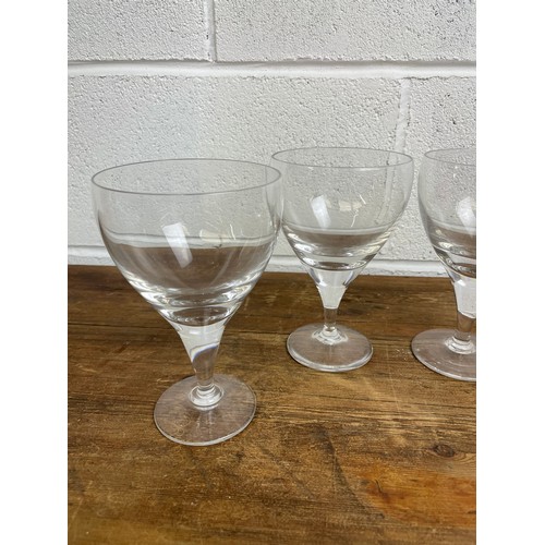 483 - Quality Modern Crystal Wine Goblets