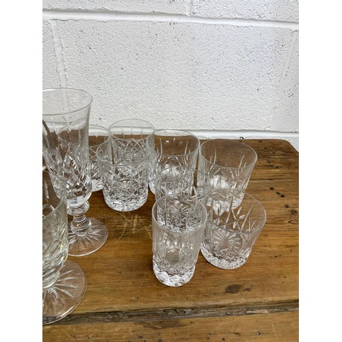 484 - Great Quality Cut Crystal Glassware Inc. Cumbria Crystal & Zwiesel