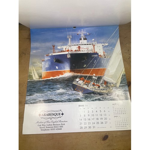 478 - Maritime Artists Calendar 2006 for Arabesque Furniture