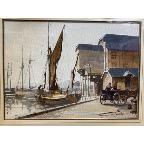 580 - Signed original maritime watercolour