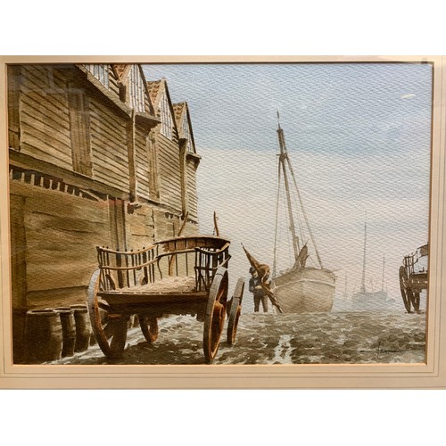 581 - Signed original maritime watercolour