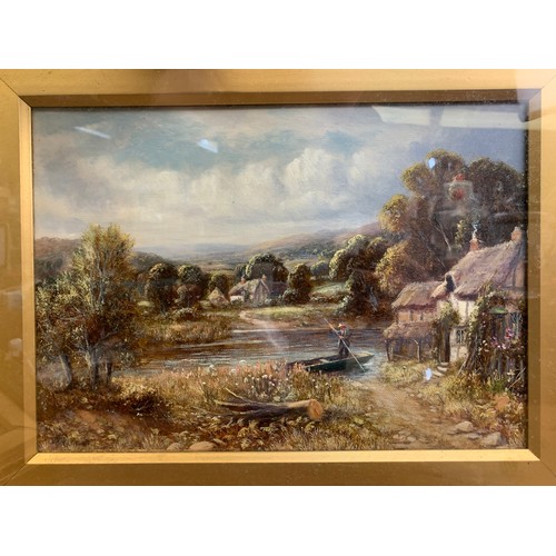 593 - Robert John Hammond (fl.1882-1911 R J Hammond) Original Oil on Canvas