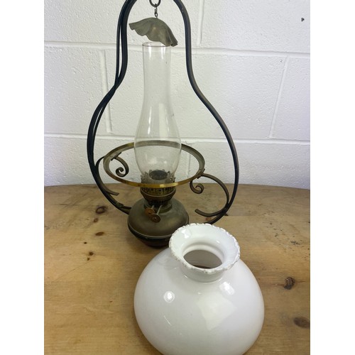 531 - Ships Oil Lamp Converted to Electric