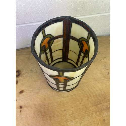 533 - Art Deco Tiffany Style Candle Shade