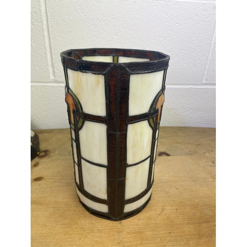 533 - Art Deco Tiffany Style Candle Shade