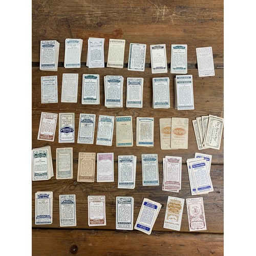 481A - Cigarette Cards and Silks - many brands, individual cards up to full sets