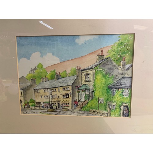 548B - Anthony Marn prints of areas of Saddleworth