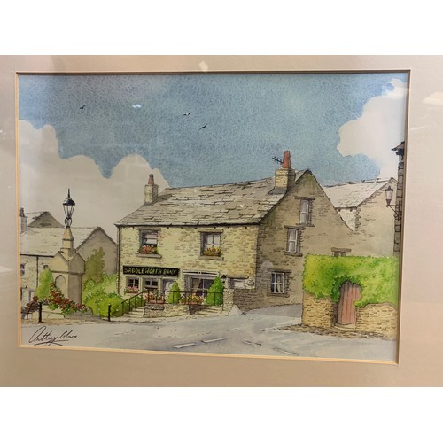 548B - Anthony Marn prints of areas of Saddleworth