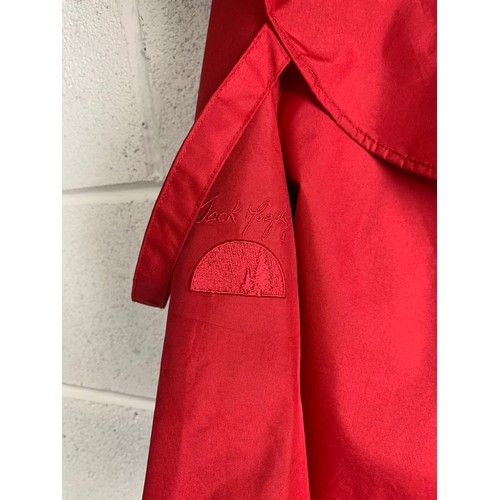 384 - Jack Murphy outdoor equestrian raincoat in size 20