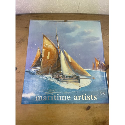 82 - Maritime Artists Calendar 2006 for Arabesque Furniture