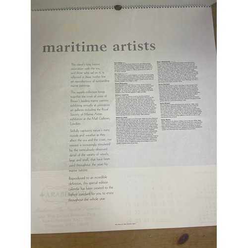 82 - Maritime Artists Calendar 2006 for Arabesque Furniture