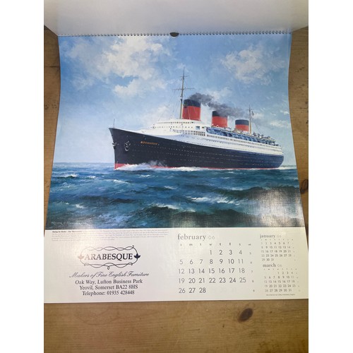 82 - Maritime Artists Calendar 2006 for Arabesque Furniture