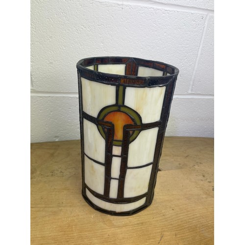 78 - Art Deco Tiffany Style Candle Shade