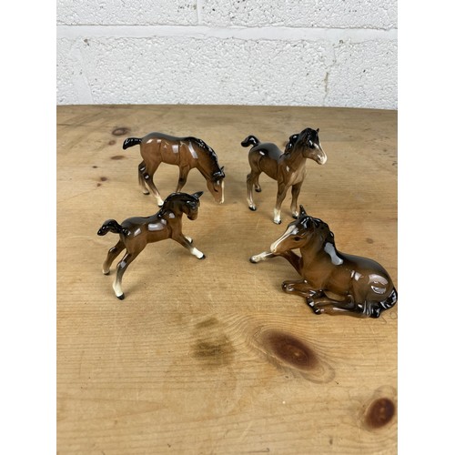 94 - Group Of 4 Beswick Foals