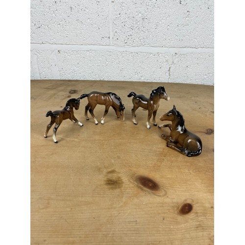 94 - Group Of 4 Beswick Foals