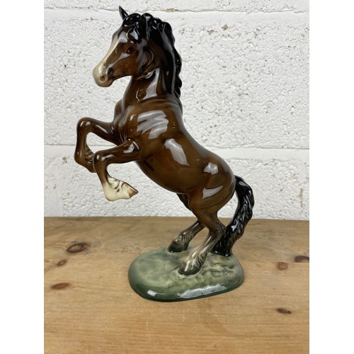 97 - Large Beswick Rearing Horse 1014