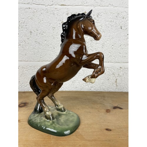 97 - Large Beswick Rearing Horse 1014