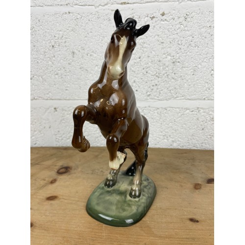 97 - Large Beswick Rearing Horse 1014