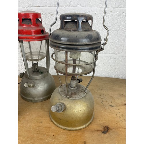 185 - Trio Of Vintage Tilley Lanterns