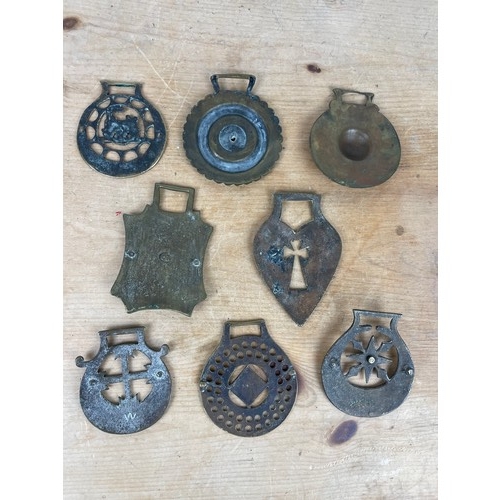 200 - Eight Antique Horse Brasses