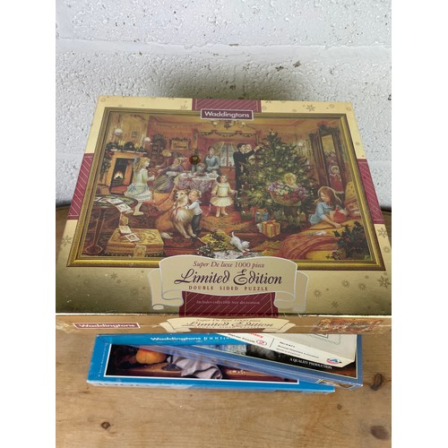 210 - 7 Vintage 1000 piece Jigsaw Puzzles