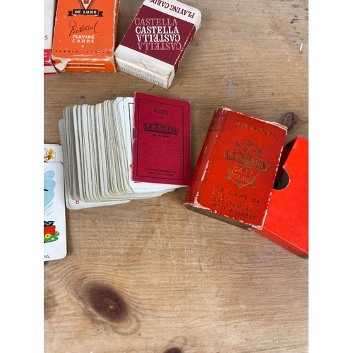 86 - Vintage Playing Cards Inc. Waddington's Lexicon & Chad Valley Happy Families