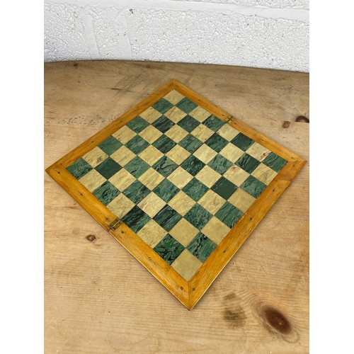 89 - Vintage Hand Made Quality Folding Chess Board