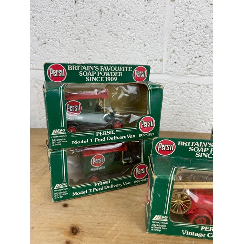 118 - 5 Persil Lledo Diecast Cars Boxed