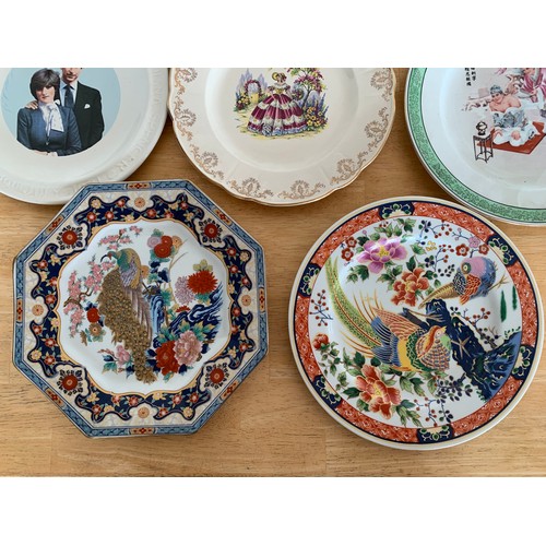 55 - Collection of Picture, Collectable and Imari Plates