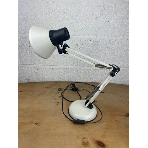 137 - Vintage 80's Searchlight Anglepoise Style Desk Lamp