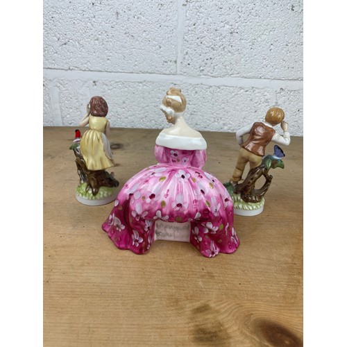 32 - Royal Doulton Figurine Victoria HN 2471 & Two Others